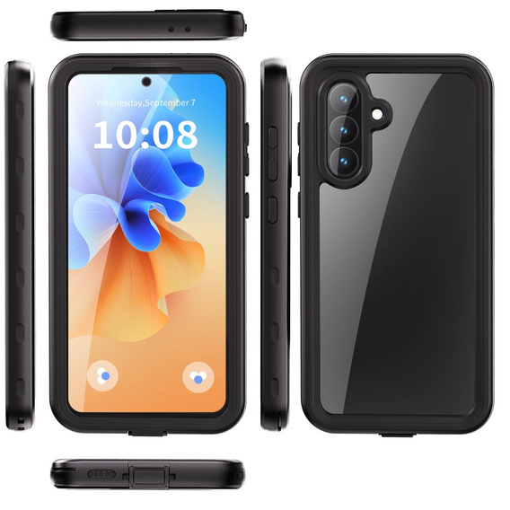 Wodoodporne etui Redpepper IP68 do Samsung Galaxy A56 5G – przezroczysta ochrona w każdych warunkach