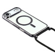 Etui do iPhone Air, Electro MagSafe, czarne + Smycz