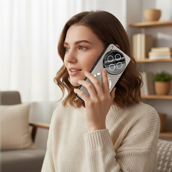 Etui ochronne do Vivo X300, do MagSafe, złote