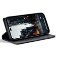 Etui CASEME do iPhone 14, Leather Wallet Case, czarne