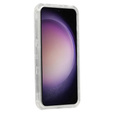 Pancerne Etui do Samsung Galaxy S24, Belt Clip, z klipsem, przezroczyste