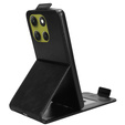 Etui z klapką do Motorola Moto G86 5G, Flip, czarne