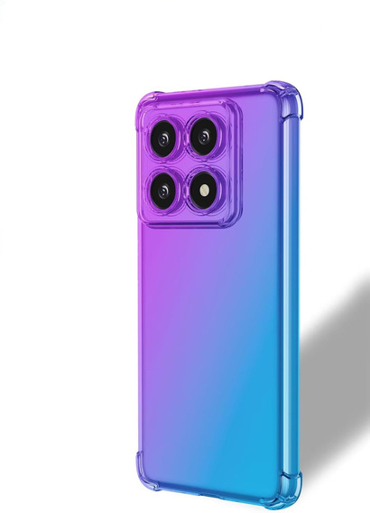 Etui Gradient Dropproof do Xiaomi 14T, Fioletowe / niebieskie