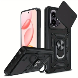 Etui pancerne do Honor 400 5G, CamShield Slide, czarne