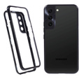 Etui do Samsung Galaxy S21, Magnetic Dual Glass, czarne