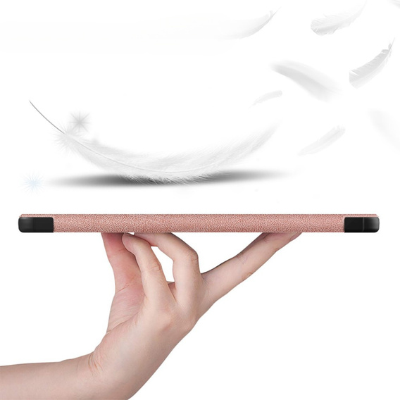 Etui do Xiaomi Redmi Pad 10.6, z podstawką, Różowe, Rose Gold