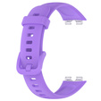 Pasek Silikonowy do Huawei Band 8 / Huawei Band 9 / Huawei Band 10, Fioletowy