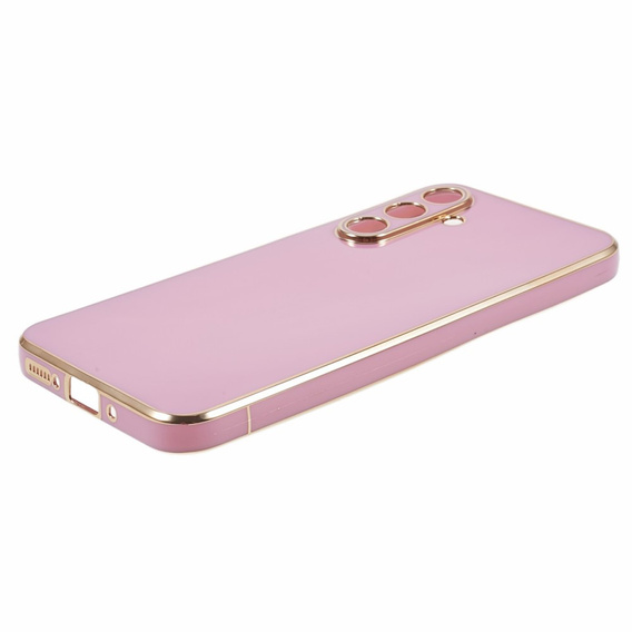 Etui do Samsung Galaxy A05s, Glamour CamShield, fioletowe