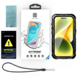 Etui Wodoodporne IP68 do iPhone 15, SHELLBOX MagSafe, czarne