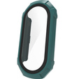 2w1 Etui + Szkło Hartowane do Xiaomi Smart Band 10 / 9 / 8, Zielone