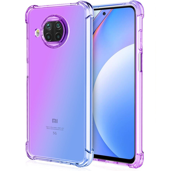 Etui Gradient Dropproof do Xiaomi Mi 10T Lite 5G, Fioletowe / niebieskie