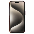 Etui do iPhone 14 Pro, Carbon Fiber MagSafe, żółte