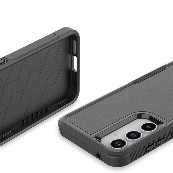 Etui pancerne do Samsung Galaxy A35 5G, Dual Shockproof, czarne