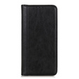 Etui z klapką do OnePlus 13, Split Leather, czarne
