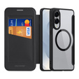 Etui Dux Ducis do Samsung Galaxy S25 Edge, Skin X Pro, MagSafe, czarne