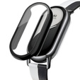 2w1 Etui + Szkło Hartowane do Xiaomi Smart Band 10 / 9 / 8, Czarne