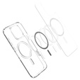 Etui z MagSafe Spigen do iPhone 16 Pro Max, Ultra Hybrid "T", Przezroczyste