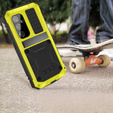 Etui pancerne do Samsung Galaxy S25+ Plus, R-JUST, żółte