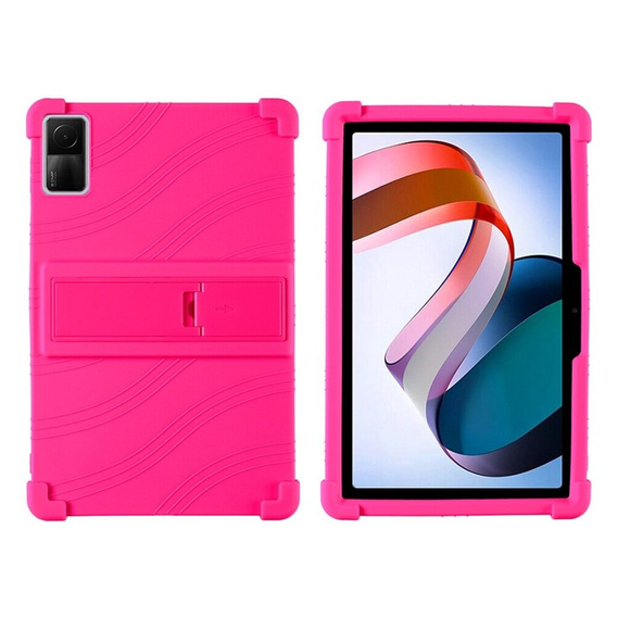 Etui silikonowe do Xiaomi Redmi Pad SE 11", Impact, pancerne, różowe