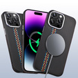 Etui do iPhone 14 Pro, Carbon Fiber MagSafe, czarne
