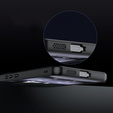 Etui do Xiaomi Redmi Note 14 4G, do MagSafe, ERBORD Matt Case, czarny + Szkło na ekran