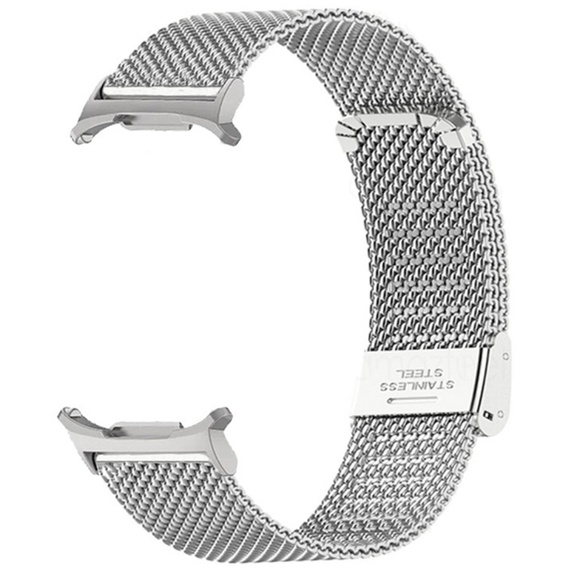 Pasek Bransoleta Milanese do Samsung Galaxy Watch Ultra 47mm (2025 / 2024), Srebrny
