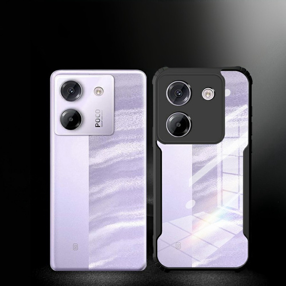 Etui do Xiaomi Poco M7 Pro 5G, AntiDrop Hybrid, czarne