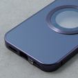 Etui do iPhone 14, Dual Glass, do Magsafe, fioletowe