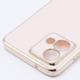 Etui do Motorola Moto G84 5G, Glamour CamShield, różowe rose gold