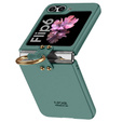 Etui GKK Ring Holder do Samsung Galaxy Z Flip7 FE / Z Flip6, zielone