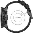 Pasek Silikonowy do Suunto 9 24 mm - Black