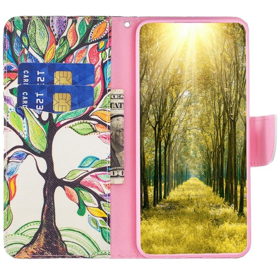 Etui z klapką do Samsung Galaxy A55 5G, Wallet, Tree of Life