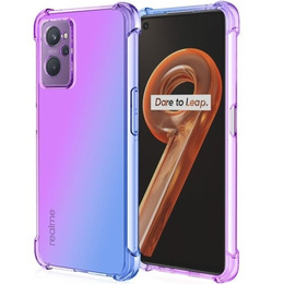 Etui Gradient Dropproof do Oppo A98 5G, Fioletowe / niebieskie