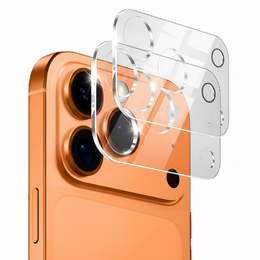 2x Szkło hartowane ERBORD na wyspę aparatów do iPhone 17 Pro Max, przezroczyste