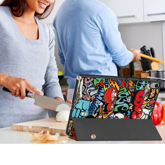 Etui do Huawei MatePad 11.5 2024, Smartcase, graffiti