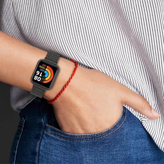 Bransoleta Stainless do Xiaomi Redmi Watch 2 Lite - Black