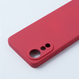 Etui do Oppo A78 4G, Silicone Lite, czerwone