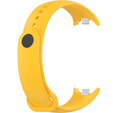Pasek Silikonowy do Xiaomi Smart Band 10 / 9 / 8, Żółty