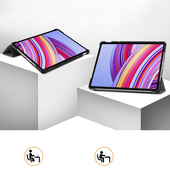 Etui do Xiaomi Redmi Pad Pro / Xiaomi Poco Pad, Smartcase, szare