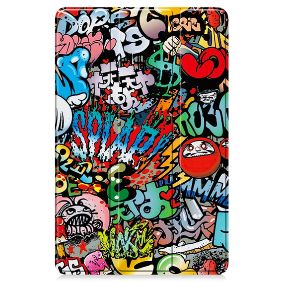 Etui do Lenovo Tab K11 Plus, Smartcase, graffiti