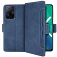 Etui z klapką do Xiaomi 11T / 11T Pro, Card Slot, niebieskie