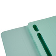 Etui z klawiaturą do Samsung Galaxy Tab S7 T870/T875 / S8, Pen Slot, zielone