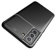 Etui do Samsung Galaxy S21 FE, Carbon Gel, czarne