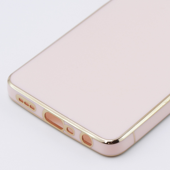 Etui do Oppo A58 4G, Glamour CamShield, różowe rose gold