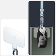 Smycz do telefonu Spigen Crossbody Strap + Wrist Strap + ConTag, niebieska