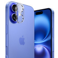 ERBORD Szkło hartowane na aparat do iPhone 16, przezroczyste