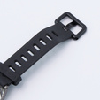 Pasek Silikonowy do Xiaomi Smart Band 10 / 9 / 8, Czarny