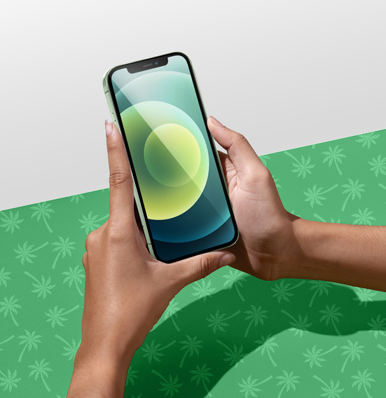 Szkło hartowane 5D Full Glue Smart Palm do iPhone 12/12 Pro