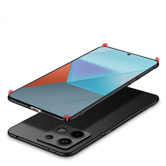 Etui MOFI do Xiaomi Redmi Note 13 Pro 5G, cienkie, czarne