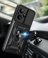 Etui pancerne do Realme GT 7 / 7T, CamShield Slide, czarne